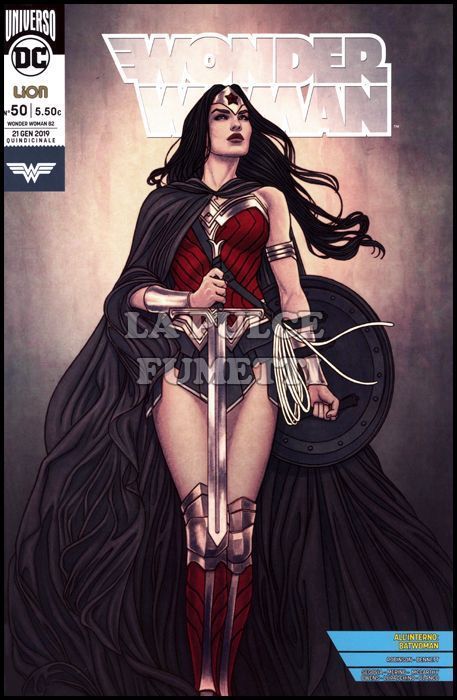 SUPERMAN L'UOMO D'ACCIAIO # 82 - WONDER WOMAN 50